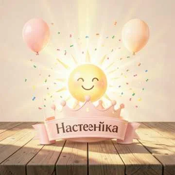 Настенька, тебе уже два годика, ура!