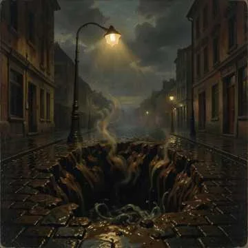 Ночь. Улица. Петля. И яма.
