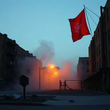 В Новостроевке серый день.