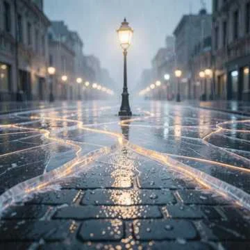 Нева молчит под тонким льдом,