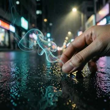 Время тает как дым