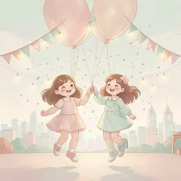 Две сестрёнки две красотки