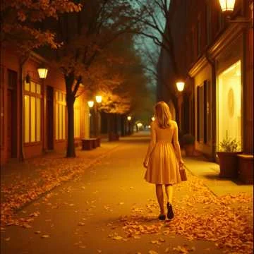 бабье лето в жёлтом платье