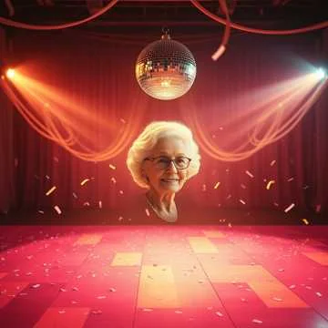 Снова диско-шар сияет в зале,