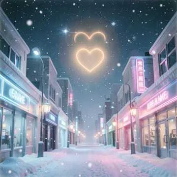 Снег кружится тихо падает