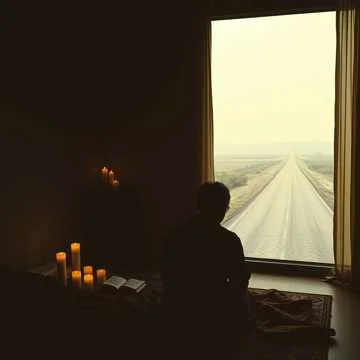 Сижу один я в четырех стенах,