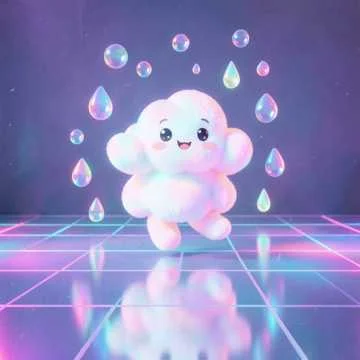 Вместе с тучкой мы шагаем