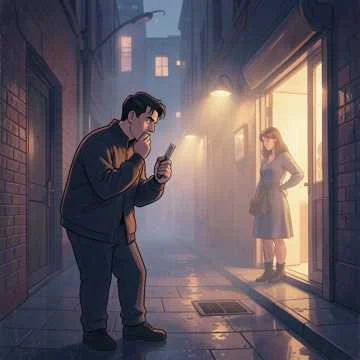 Мужчина любит женщину,но бриться признаться ей,так как долго одинок и не уверен…