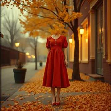 бабье лето в жёлтом платье