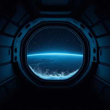 Я смотрю в иллюминатор