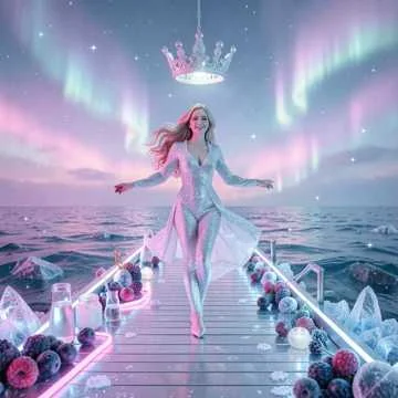 Целовала-ла королева Магадана на на