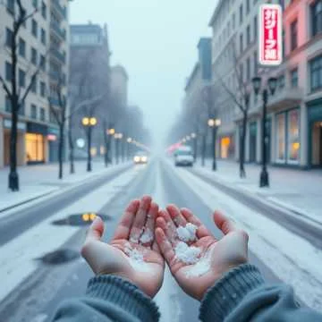 Город проснулся, встречает апрель,