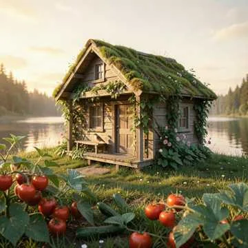 В Вышнем Волочке сказочный домик,