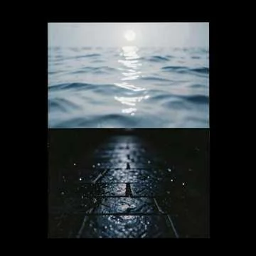Лунная дорожка в воде,