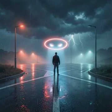 Как когда-то стою на дороге,