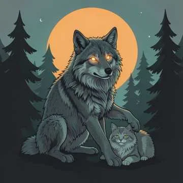 Я, серого большого, младший брат