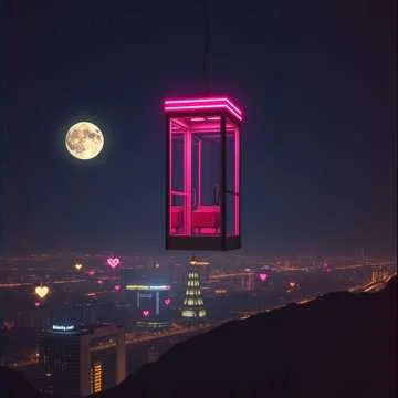Небо ночное, звезды горят.