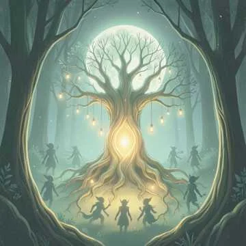 Wood elves оf the morning wood