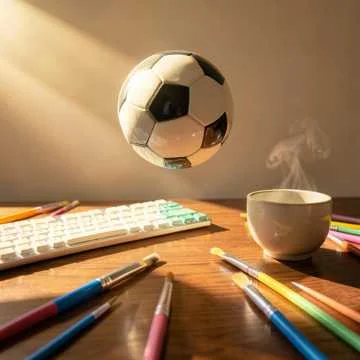У Ильнара мяч в руках,