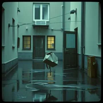 Глеб идёт, пакет звенит