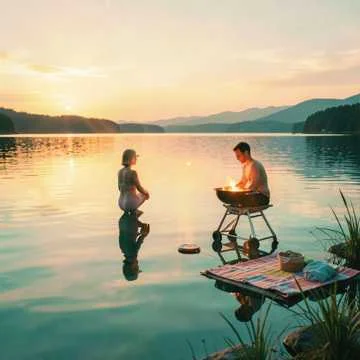 Танюха с Натахой у воды,