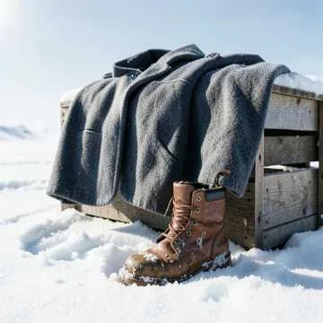 Где снег держит след,