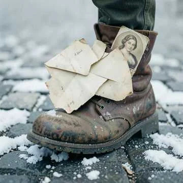 В кармане письмо от матери,