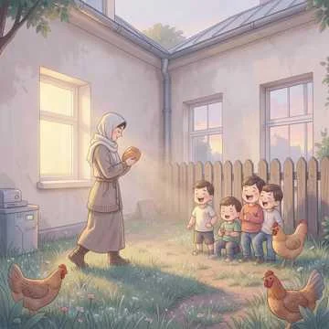 Лукьяновка на рассвете